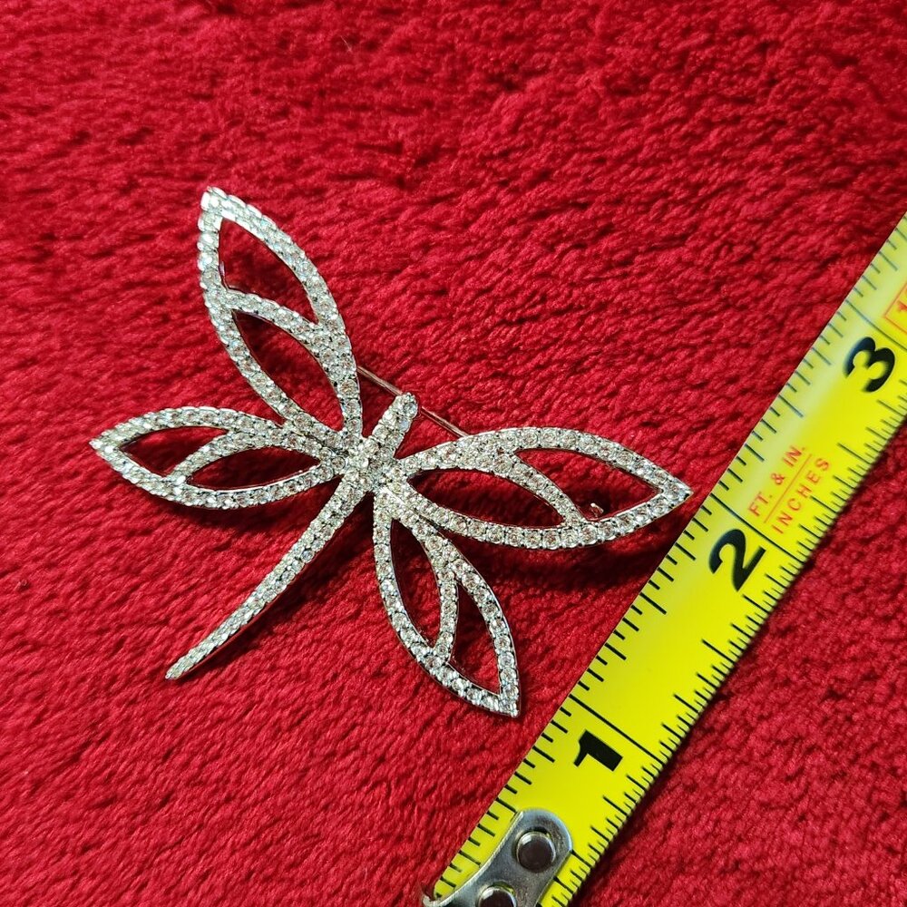 Swarovski Crystal DRAGONFLY Brooch Pin - Picture 9 of 15